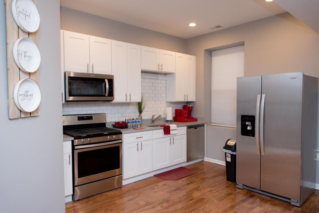 Luxurious Stay At Modern Apartment With Self Check-In Mins Frm Downtown Chicago Buitenkant foto